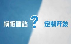 企业做网站时定制网站和模板网站区别